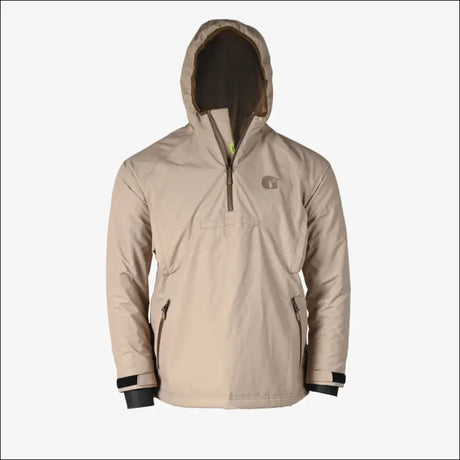 Waterproof 1/2 Zip Bog Hoodie | Womens - Cattail - Small - Outerwear
