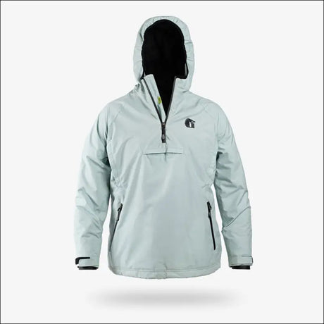 Waterproof 1/2 Zip Bog Hoodie | Womens - Sage - Small - Outerwear