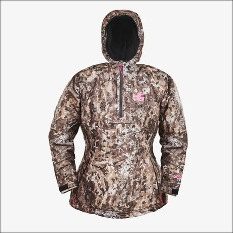 Waterproof 1/2 Zip Bog Hoodie | Womens - Seven - Small - Outerwear