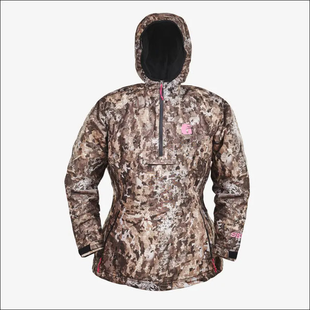 Waterproof 1/2 Zip Bog Hoodie | Womens - Seven - Small - Outerwear