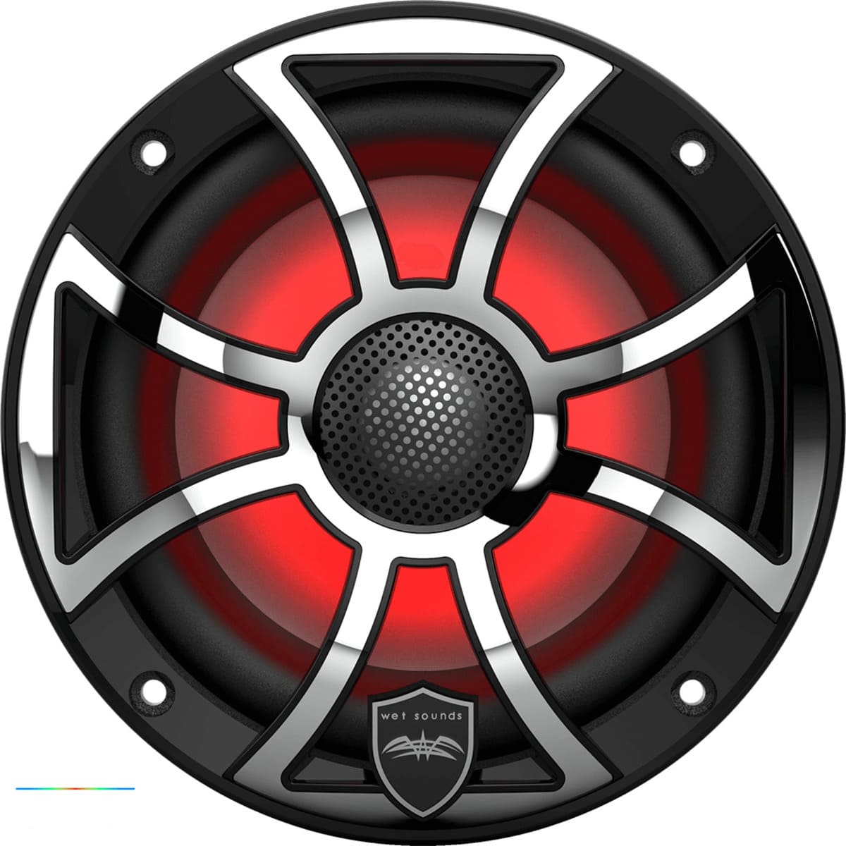 Wet Sounds High Output Component Style 6.5" Marine Coaxial Speakers