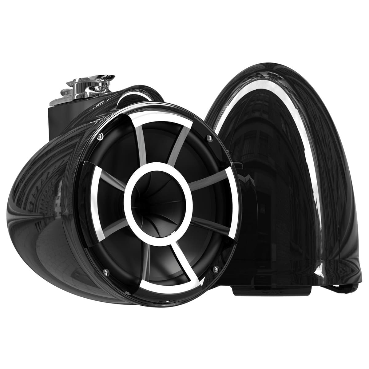 Wet Sounds Revolution Series 10" Black Tower Speakers