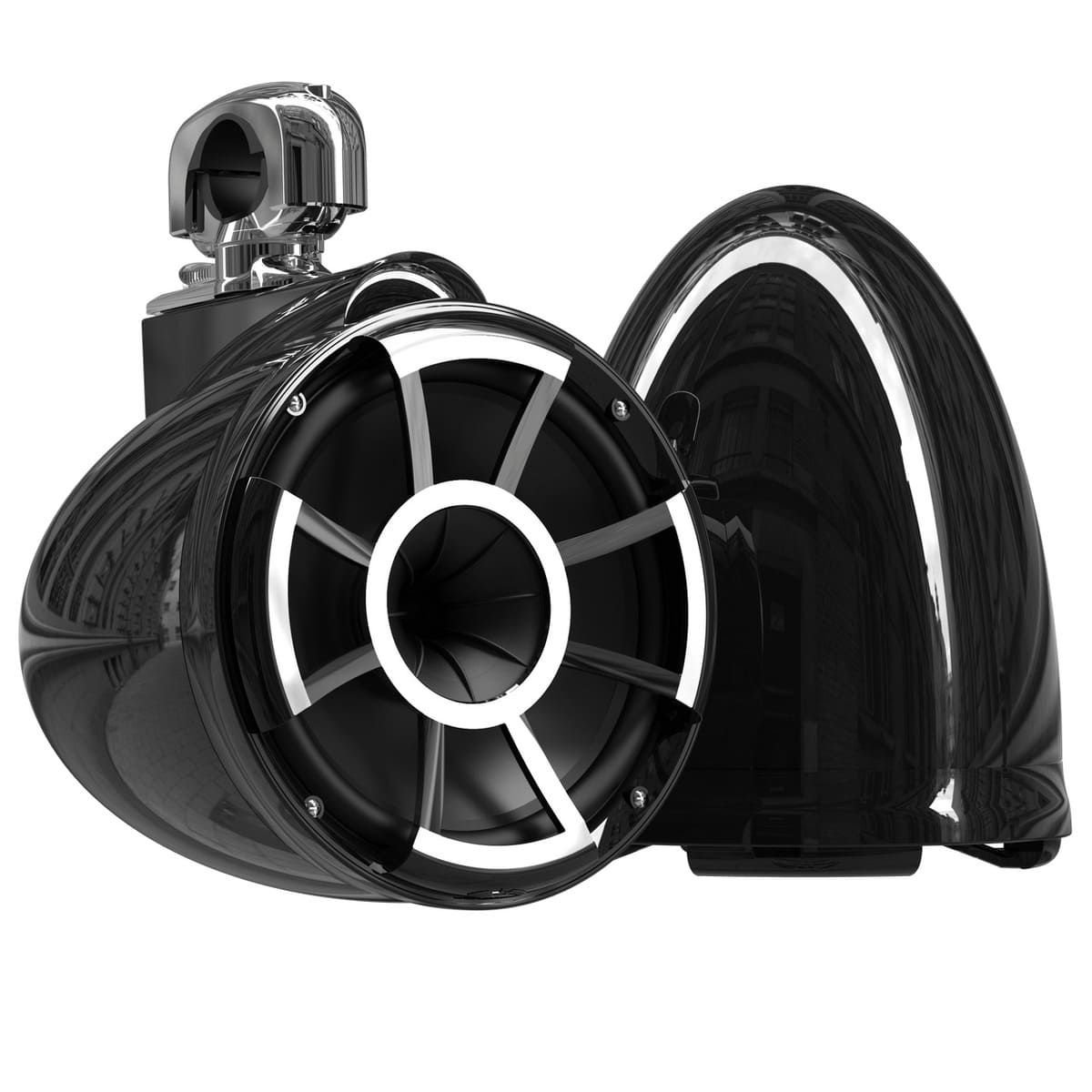 Wet Sounds Revolution Series 10" Black Tower Speakers