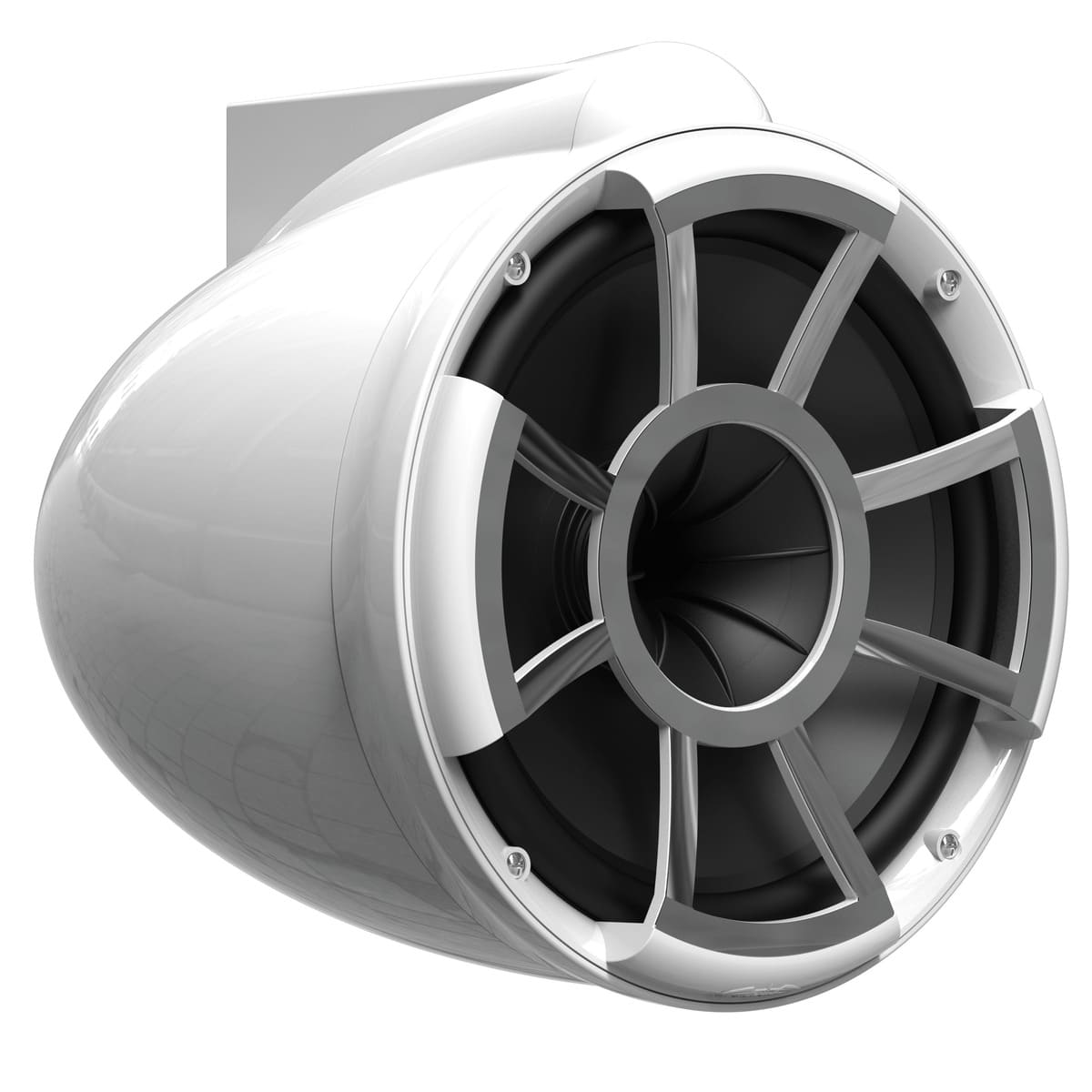 Wet Sounds Revolution Series 10" White Tower Speakers