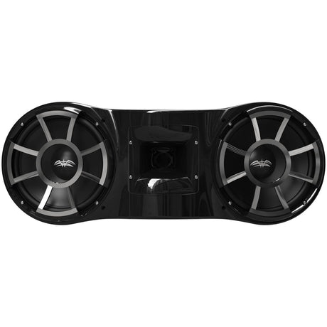 Wet Sounds Revolution Series Dual 10" Black Tower Speaker