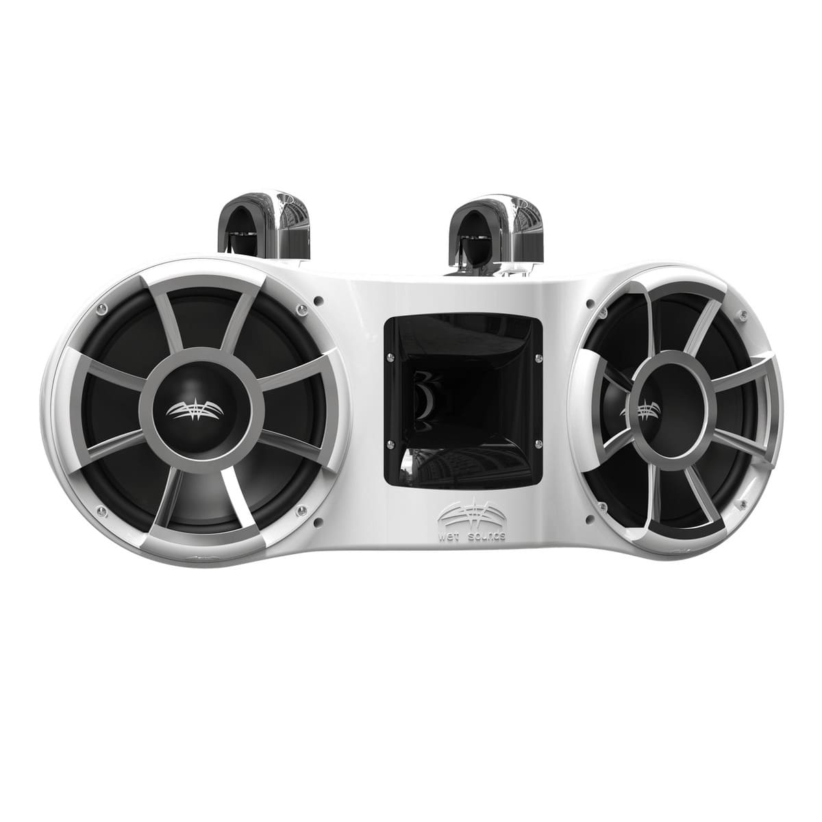 Wet Sounds Revolution Series Dual 10" White Tower Speaker