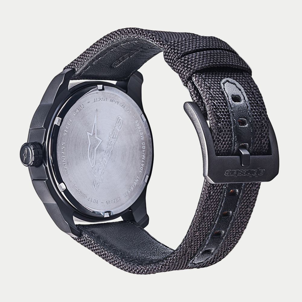 Tech Watch 3H Black-Black/Yellow