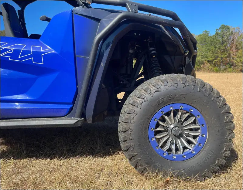 Yamaha RMAX 1000 Front Forward A-Arms - Black / No bushings / With bolt on sway bar mounts