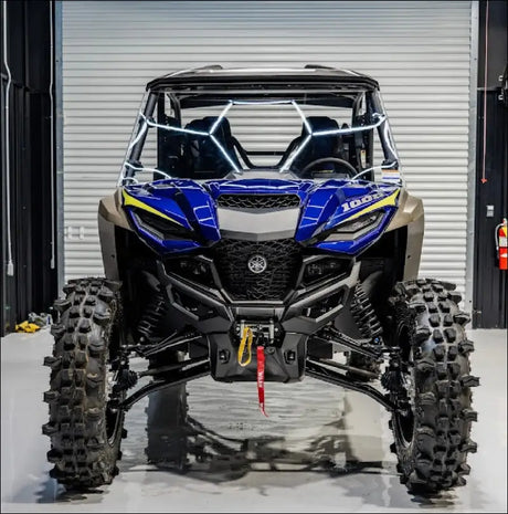 Yamaha RMAX 1000 Front Forward A-Arms - Black / Garage Product Bushings / No sway bar mounts