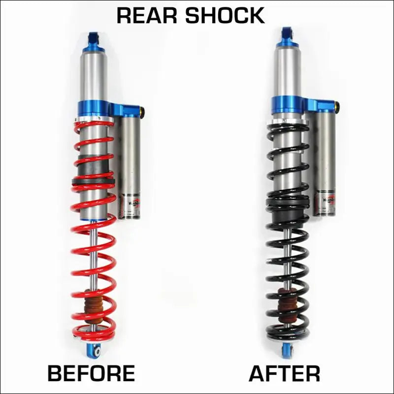 Zbroz Polaris RZR Turbo S4 Stage 1 Dual Rate Spring Kit for Walker Evans Velocity Shocks (2019-2021) - spring